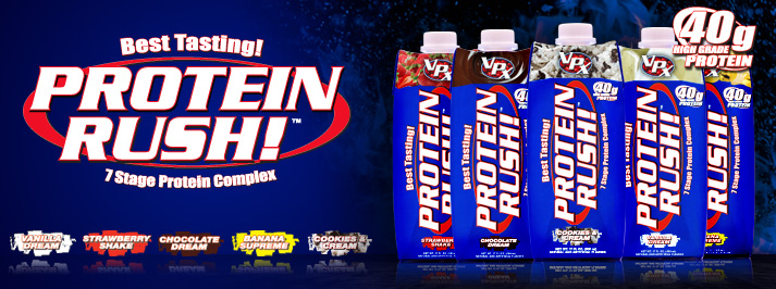 Protein rush rtd van 17oz 12  c, 1